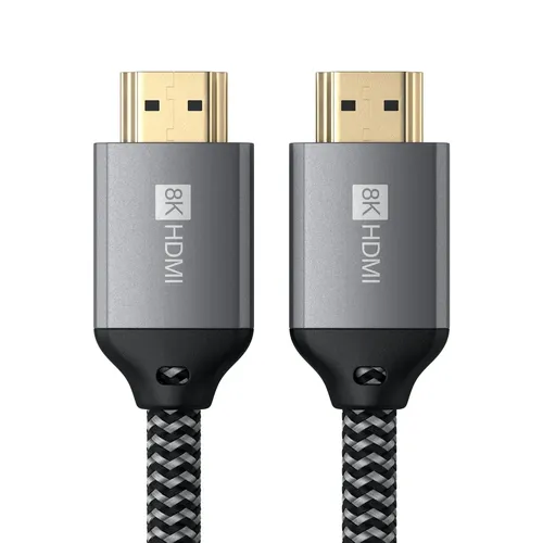 Кабель высокоскоростной Satechi 8K ULTRA HD HDMI 2.1 Cable ST-8KHC2MM, Серый, sotib olish