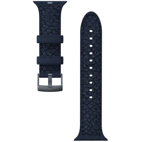 Ремешок для смарт часов Njord Salmon Leather Strap for Apple Watch SL14111, Petrol, купить недорого