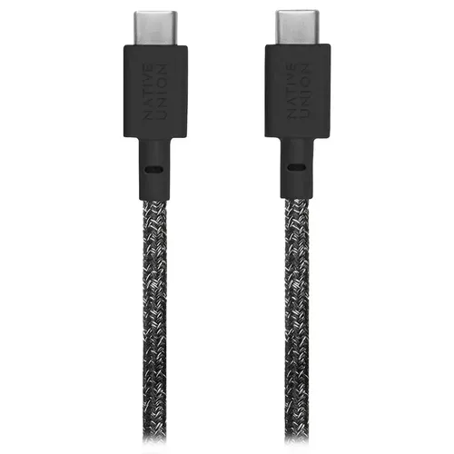 Кабель для мобильных устройств Native Union USB-C to USB-C Cable BELT-C-CS-BLK-2-NP, Черный, купить недорого