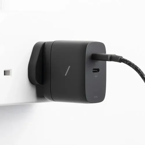 Сетевое зарядное устройство Native Union FAST USB-C GAN PD FAST-PD67-BLK-INT, Черный, фото