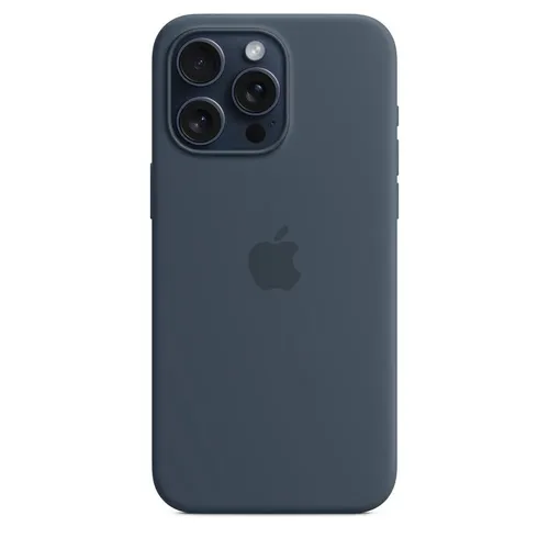 Чехол для смартфона iPhone 15 Pro Max Silicone Case with MagSafe Storm Blue A3126, Strom blue