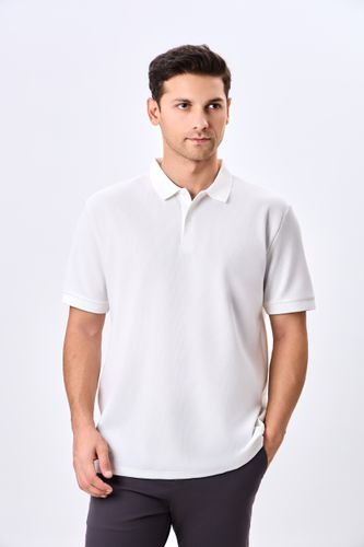 Kalta yengli polo Terra Pro AW24CR2-17-20784, White