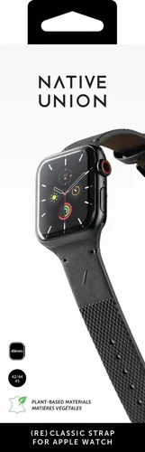 Ремешок Native Union (RE)CLASSIC STRAP для Apple Watch RESTRAP-AW-S-BLK, Black, в Узбекистане