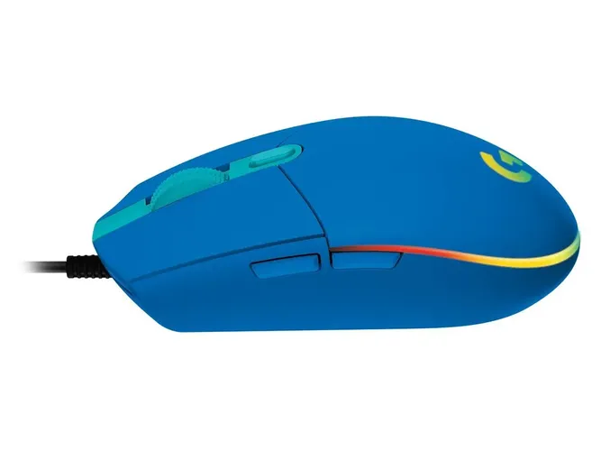 Игровые мышь Logitech G203 LIGHTSYNC Corded Gaming USB, Синий, купить недорого