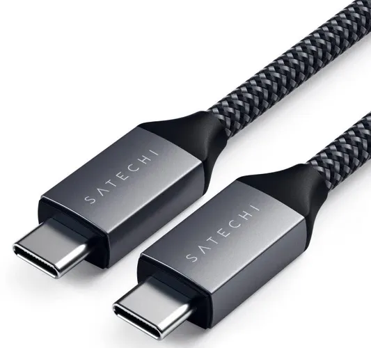 Кабель Satechi USB-C to USB-C cable ST-TCC2MM, Серый, в Узбекистане