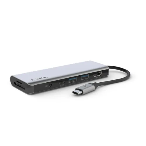 Адаптер Belkin USB-C 7in1 Multiport Dock AVC009BTSGY