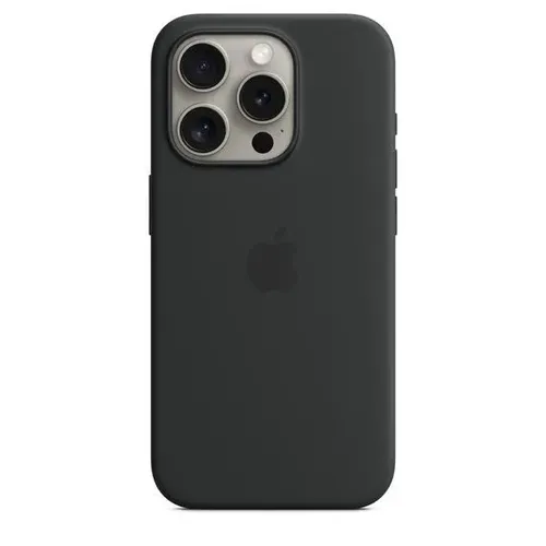 Чехол для смартфона iPhone 15 Pro Silicone Case with MagSafe Black A3125, Black