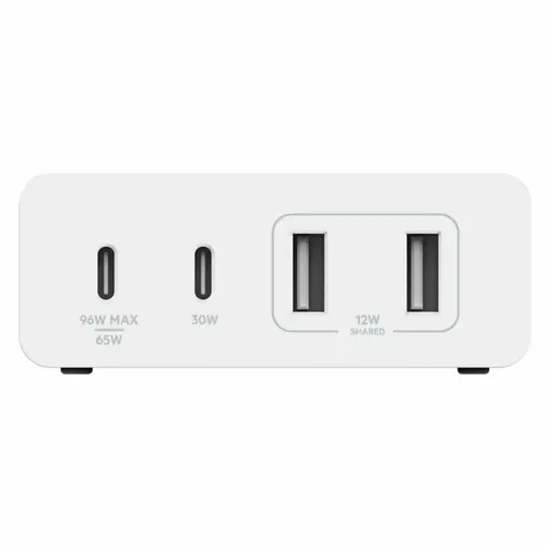 Зарядное устройство Belkin BoostCharge Pro 4-Port GaN Charger 108W WCH010VFWH, Белый, в Узбекистане