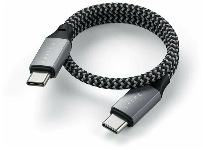 Кабель для мобильных устройств Satechi USB-C to USB-C Cable ST-TCC10M, Серый