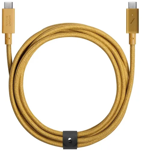 Кабель зарядный Native Union BELT CABLE USB-C/USB-C C-PRO-KRAFT, Kraft