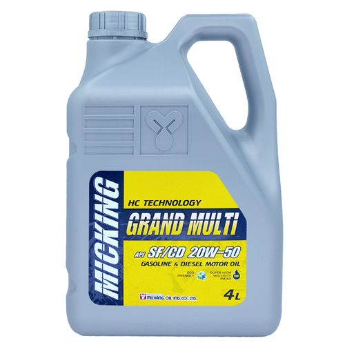 Моторное масло  MICKING GRAND MULTI SF/CD 20W50, 4 л