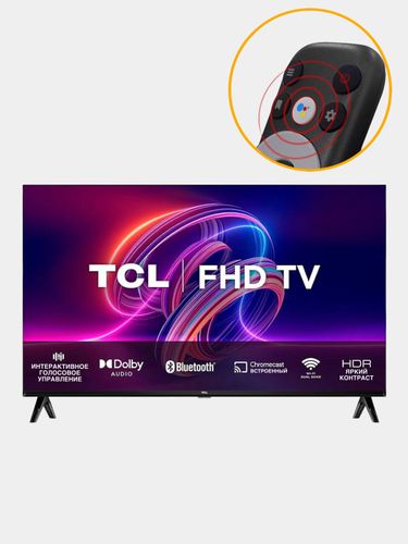 Телевизор TCL 43S5400A FullHD, Черный, в Узбекистане