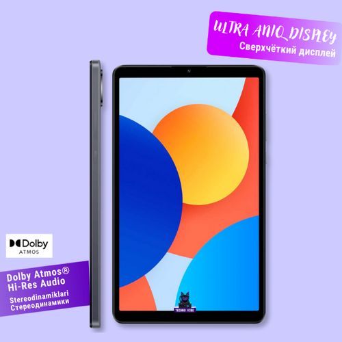 Планшет Xiaomi Redmi Pad SE 8.7, 4G, Черный, 4/64 GB, в Узбекистане