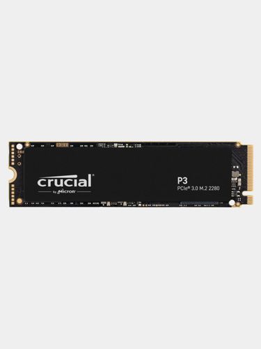 Накопитель SSD Crucial P3 M2 nvme | 500 Gb