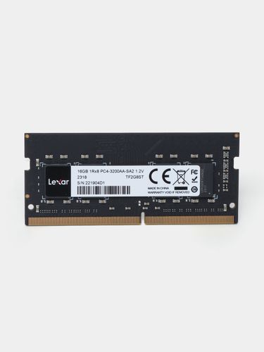 Оперативная память Lexar SoDDR 4 | 16 GB | 3200 Mhz