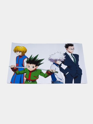 Постеры интерьерные из аниме Hunter X Hunter А3 "Отряд Гона", Зеленый