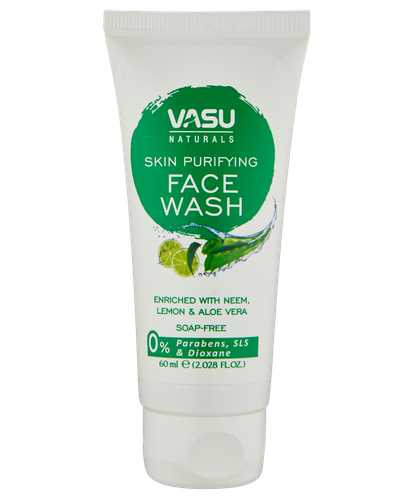 Terini tozalovchi yuz yuvish vositasi Vasu Skin Purifying Face Wash 60ml