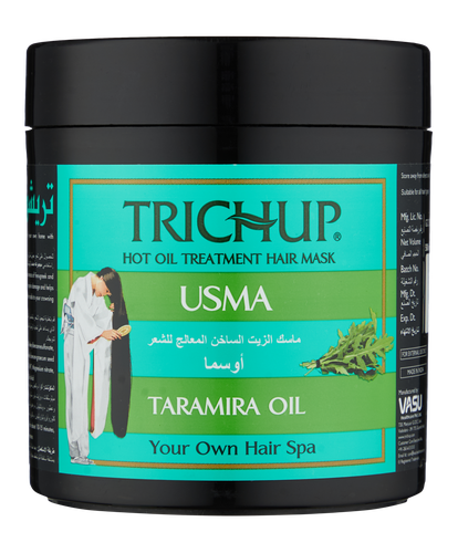 Sochlar uchun niqob Trichup Hot Oil Treatment Hair Mask - USMA, 500 ml