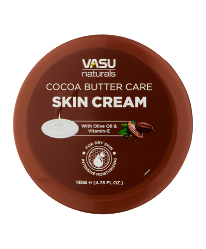 Vasu Cocoa Butter Care Skin Cream terini parvarish qilish kremi 140ml