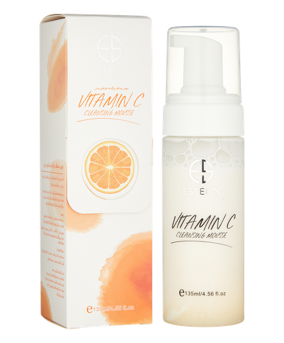 Пенка мусс для умывания Vitamin C cleansing mousse ES0028, 135 мл