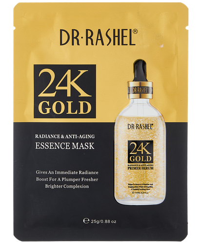 Маска для лица 24K Gold Essence mask sheet DRL-1482