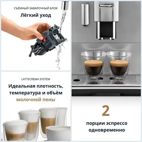 Кофемашина DeLonghi DL ETAM29.660.SB, купить недорого