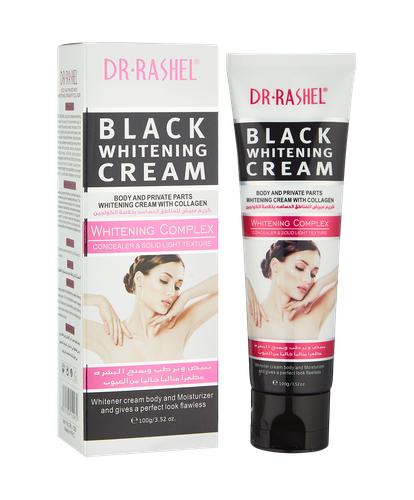 Отбеливающий крем для интимных мест Black Charcoal whitening cream DRL-1356, 100 мл