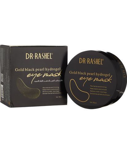 Гидрогелевые патчи Dr.Rashel Gold Black Pearl Hydrogel eye mask DRL- 1474, 60 шт