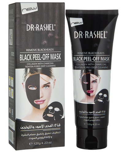 Dr.Rashel Bamboo charcoal peel off mask DRL- 1327 yuz niqobi, 120 ml