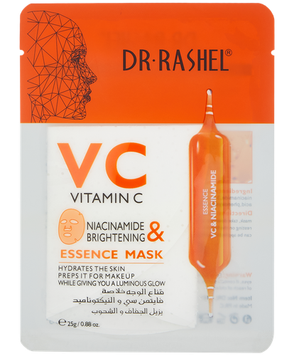 Yuz uchun niqob VC & Niacinamide brightening essence mask sheet DRL-1489