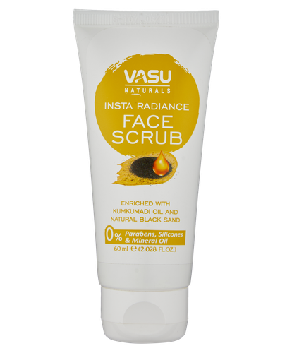 Yoshartiruvchi yuz skrabi Vasu Insta Radiance Face Scrub 60ml