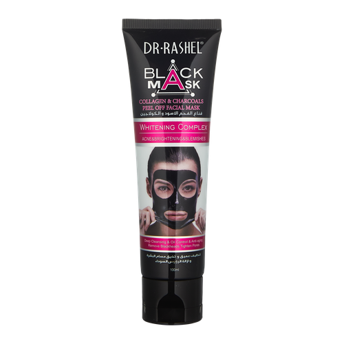 Крем-маска Collagen & charcoals peel off mask DRL-1340, 100 мл, купить недорого