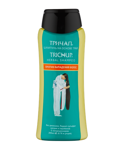 Soch to'kilishiga qarshi shampun Trichup Hair Fall Control Shampoo, 200 ml