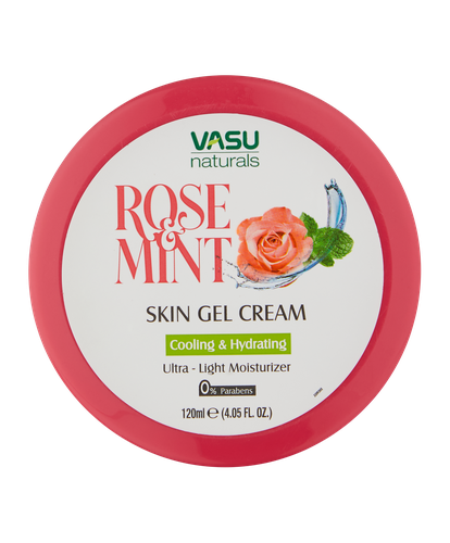 Крем-Гель для лица и тела Васу - Rose & Mint Skin Gel Cream, 120 мл