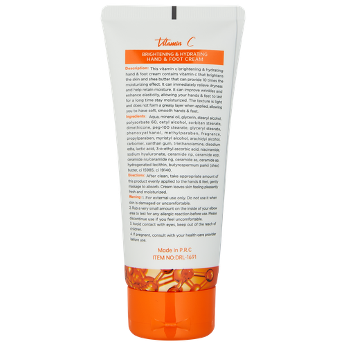 Крем для рук и ног Dr.Rashel Vitamin C Hand & Foot cream DRL-1691, 100 гр, в Узбекистане