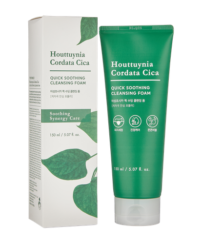 Yuvinish uchun ko'pik Houttuynia Cordata Cica Quick Soothing Cleansing Foam TM00005503, 150 ml