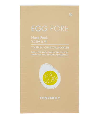 Burunni tozalash uchun chiziqlar to'plami Tony moly Egg Pore Nose Pack 