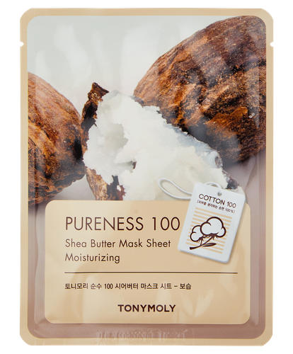 Маска для лица Tony Moly Purenes 100 Shea Butter Mask Sheet SS05044700, 21 мл