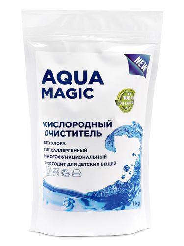 Kislorodli tozalagich Aqua Magic oqartiruvchi dog‘ chiqaruvchi, 1 kg, фото