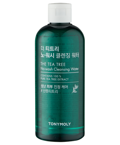 Мицеллярная вода для снятия макияжа Tony moly The Teatree No Wash Cleansing Water TM00004205, 300 мл