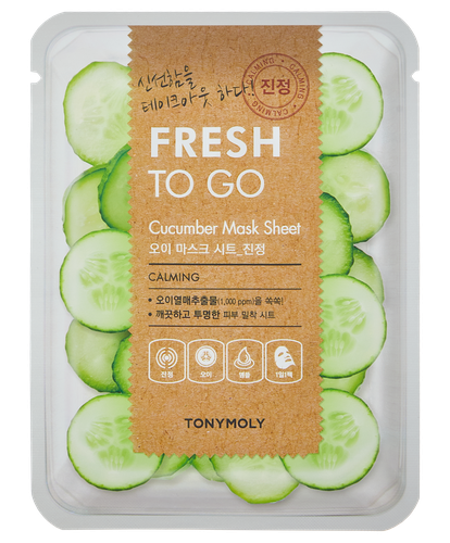 Маска для лица Fresh To Go Cucumber Mask Sheet TM00002359