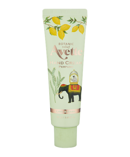 Крем для рук Avette Botanic Relief Lime & Basil Hand Cream TM00005177, 50 мл