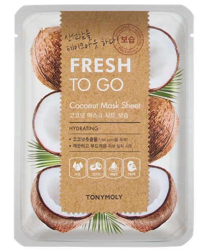  Yuz niqob Fresh To Go Coconut Mask Sheet TM00002116 