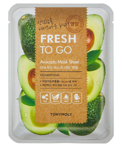 Маска для лица Fresh To Go Avocado Mask Sheet TM00002117