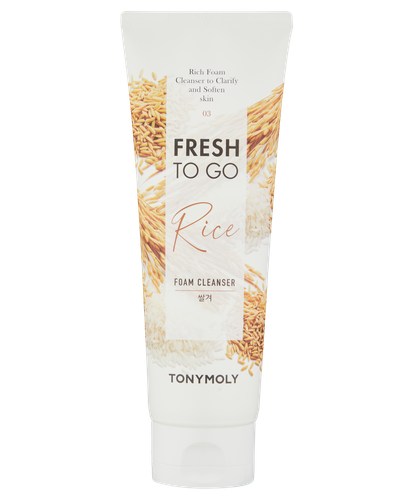 Пенка для умывания FRESH TO GO Rice Foam Cleanser TM00004601, 170 мл