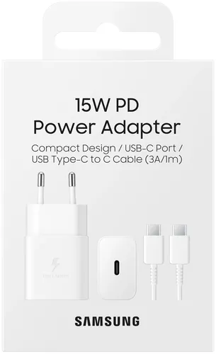 Сетевое зарядное устройство Samsung EP-T1510 USB Type-C, фото № 4