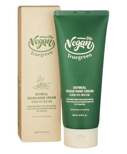 Крем для рук True Green Oatmeal Vegan Hand Cream TM00005250, 200 мл