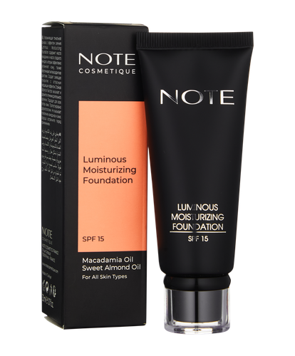 Тональный крем  NOTE Luminous Moisturizing Foundation SPF15, 121, 30 мл