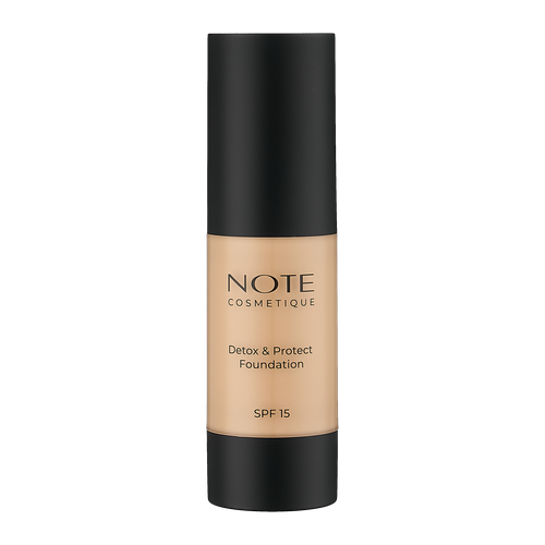 NOTE Detox and  Protect Foundation SPF15 tonal kremi, 100, 30 ml