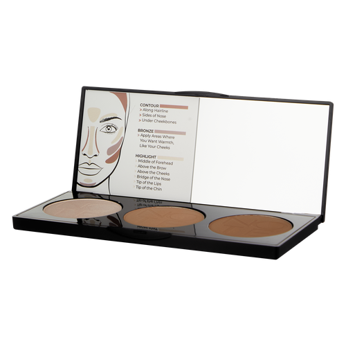 Палетка для контурирования NOTE Perfecting Contouring Powder Palette, 01, купить недорого